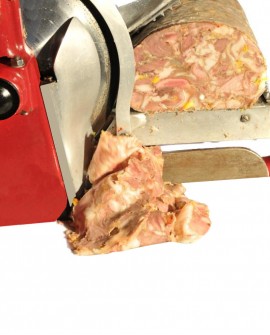 Coppa di testa artigianale incartata - trancio 1000g sottovuoto Al- Prosciuttificio Nardi Alvisio