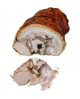 Porchetta Umbra trancio artigianale - 3Kg sottovuoto - Prosciuttificio Nardi Alvisio