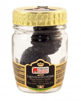 Tartufo Estivo Intero (Extra) 25 g, in vasetto di vetro - Tartufi Alfonso Fortunati