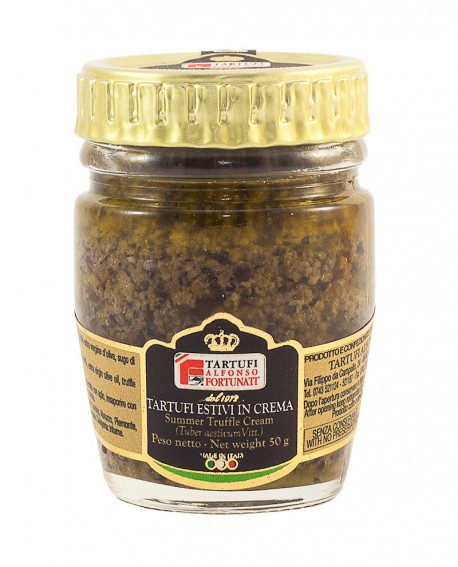 Tartufo Estivo in Patè 50 g, in vasetto di vetro - Tartufi Alfonso Fortunati