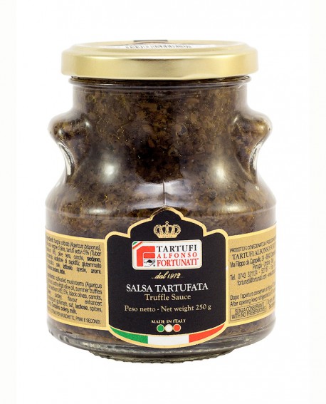 Salsa Tartufata 250 g, in vasetto di vetro - Tartufi Alfonso Fortunati