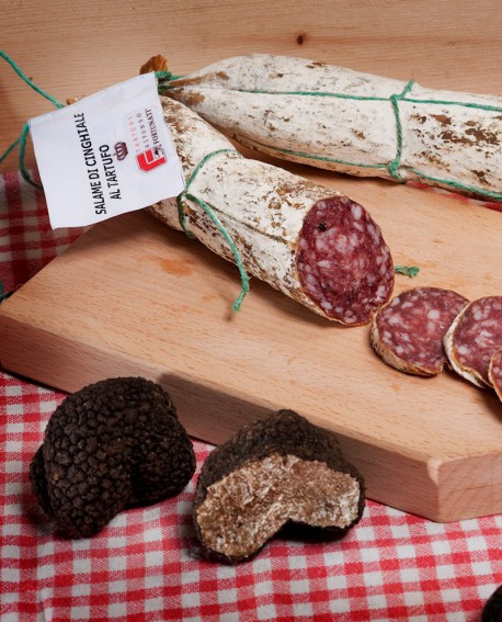 Salame di cinghiale al tartufo 0,250 Kg - Tartufi Alfonso Fortunati