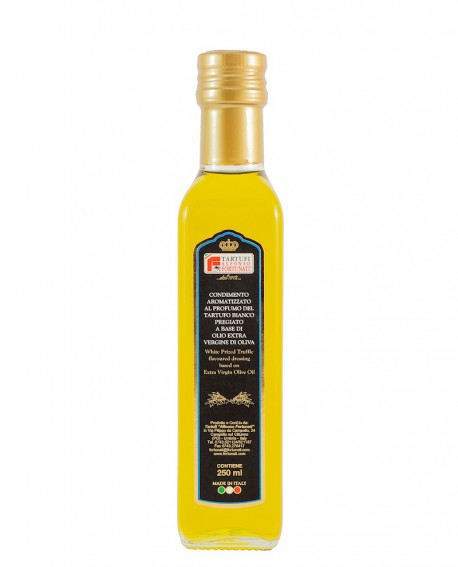Condimento Aromatizzato al Tartufo Bianco, bott.media (dosi 100) 250 ml - Tartufi Alfonso Fortunati
