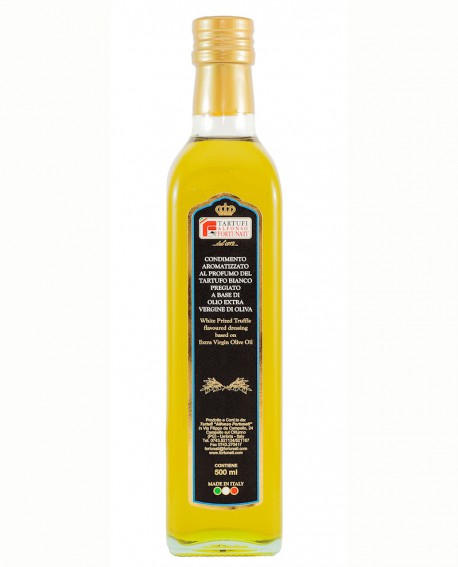 Condimento Aromatizzato al Tartufo Bianco, bott.maxi (dosi 200) 500 ml - Tartufi Alfonso Fortunati