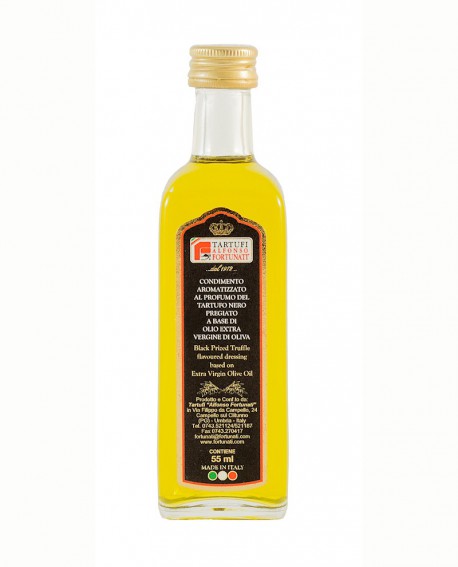 Condimento Aromatizzato al Tartufo Nero, bott.mignon (dosi 20) 60 ml - Tartufi Alfonso Fortunati