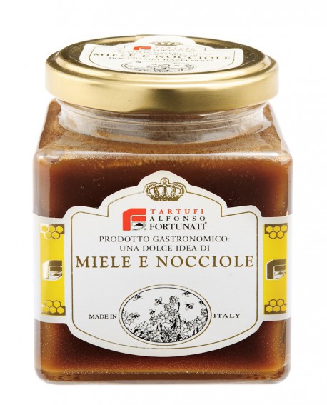 Miele e Crema di Nocciole 250 g - Tartufi Alfonso Fortunati