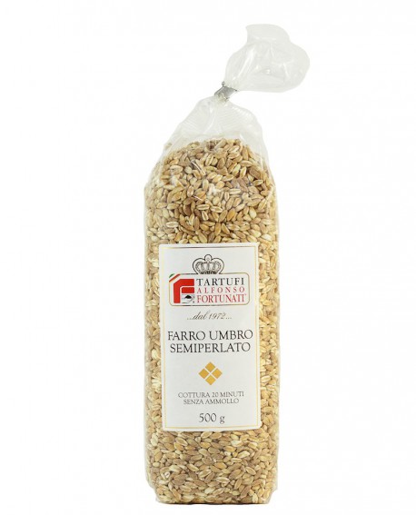 Farro semiperlato in conf. da 500 g - Tartufi Alfonso Fortunati