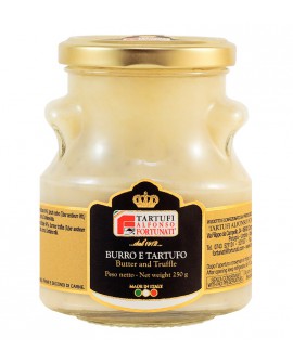 Burro al tartufo estivo 250 g, sterilizzato in vasetto di vetro - Tartufi Alfonso Fortunati