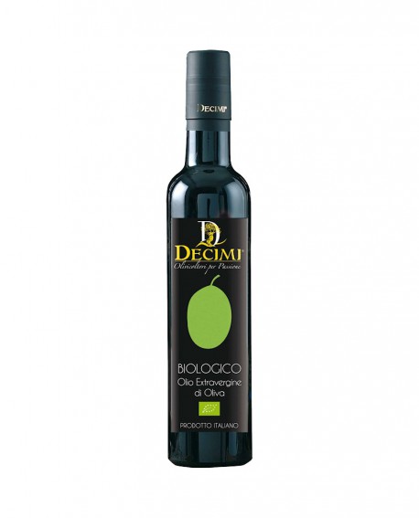 Olio extra vergine di oliva Biologico – Bottiglia da 250 ml - Olio Azienda Agraria Decimi