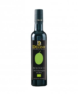 Olio extra vergine di oliva Biologico – Bottiglia da 500 ml – pacco 6 bottiglie - Azienda Agraria Decimi