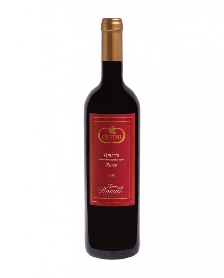 Umbria Rosso IGP – Bottiglia da 0,75 l - Cantina Cutini