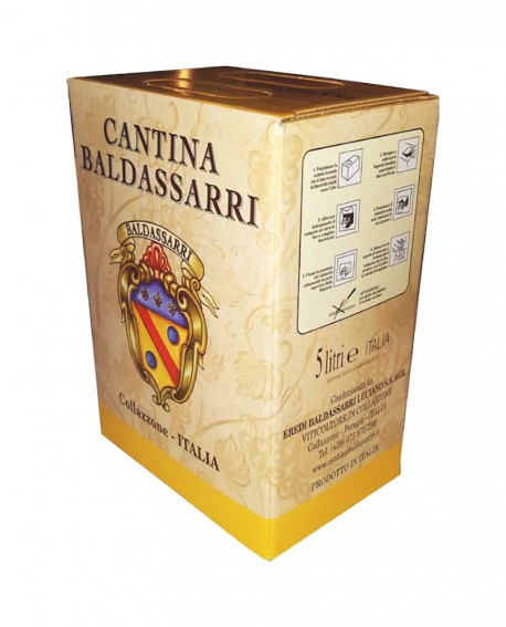 Vino Rosso Umbria - Bag in box da 5 lt - Cantina Baldassarri