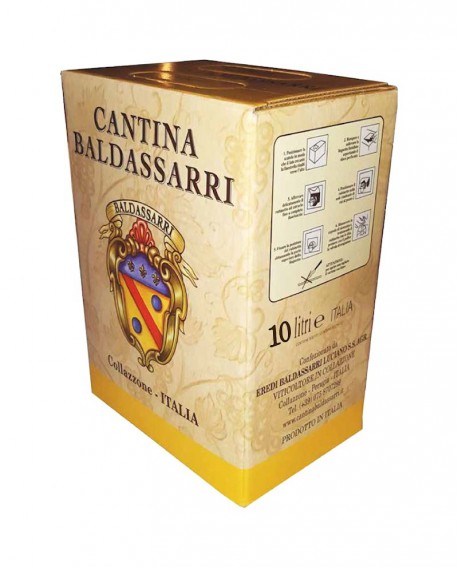 Vino Rosso Umbria - Bag in box da 10 lt - Cantina Baldassarri