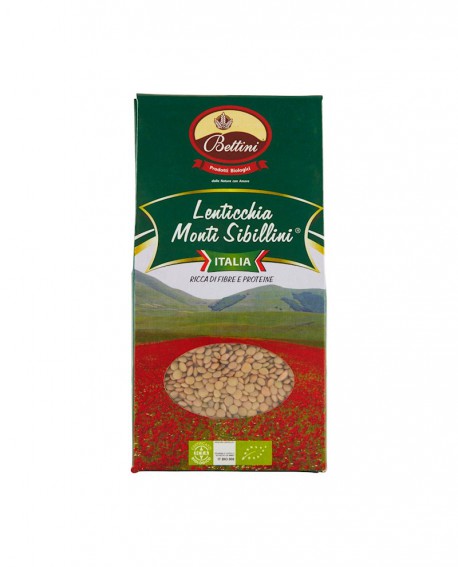 Lenticchia Monti Sibillini Bio gr 250, Bettini Bio – Agrisviluppo Todiano