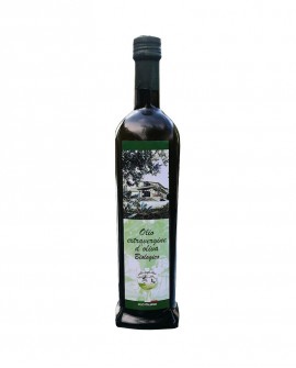 Olio extra vergine di oliva Biologico Italiano – Bottiglia da 750 ml – pacco da 6 bottiglie - Colle degli Olivi