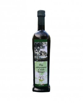 Olio extra vergine di oliva Biologico Italiano – Bottiglia da 750 ml – pacco da 6 bottiglie - Colle degli Olivi