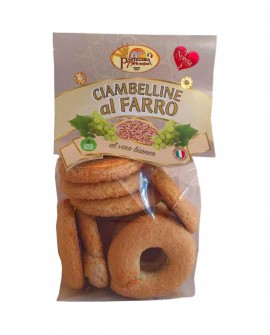 Ciambelline al farro al vino bianco - 250g - Pasticceria 7 Porte Nursine - Dolciaria Severini