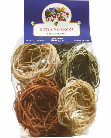 Strangozzi Tricolore 500 gr - Antico Pastificio Umbro Linea Tradizionale