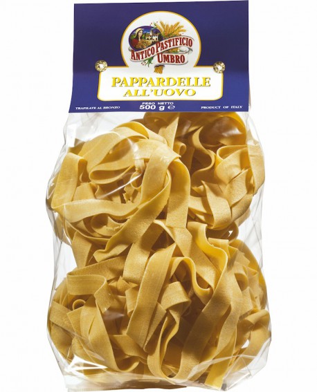 Pappardelle all’uovo 500 gr - Antico Pastificio Umbro Linea Tradizionale