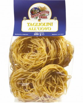 Tagliolini all’uovo 500 gr - Antico Pastificio Umbro Linea Tradizionale