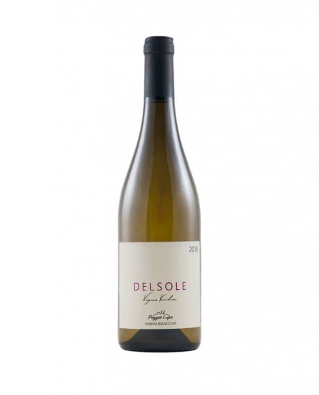 DELSOLE Vigna Vecchia Umbria Bianco IGP - vino bianco 0,75 lt - Cantina PoggioLupo