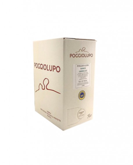 BAG-IN-BOX Umbria Bianco IGP - vino bianco 5 lt - Cantina PoggioLupo