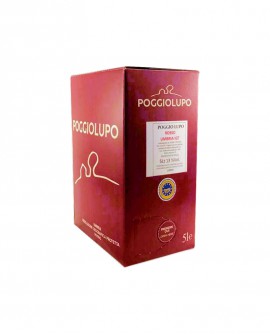 BAG-IN-BOX Umbria Rosso IGP - vino bianco 5 lt - Cantina PoggioLupo