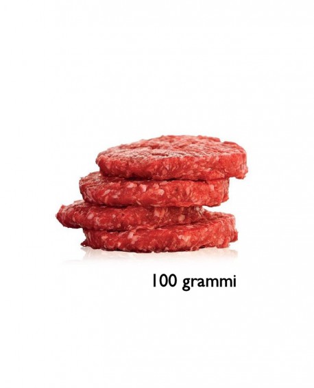 Hambuger 100g di Incrocio di Chianina - razza Chianina e Autoctona o Cosmopolita - 1 kg scatola sv - Macelleria Daniele Luchetti