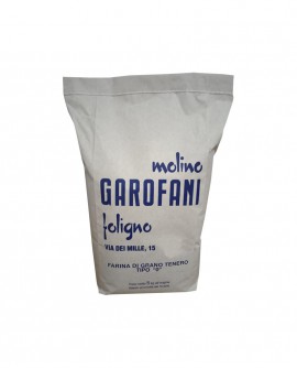 Farina tipo 0 grano tenero italiano - sacco da kg 5 - Molino Garofani