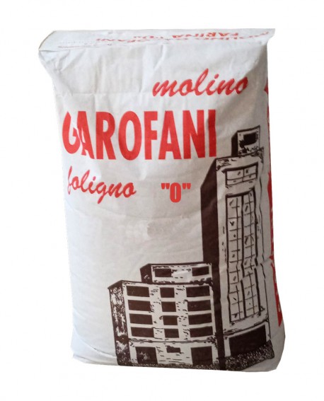 Farina tipo 0 grano tenero italiano - sacco da kg 25 - Molino Garofani