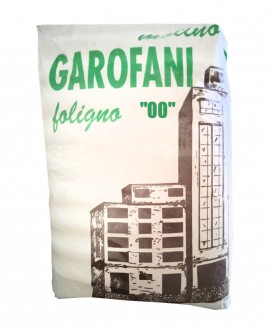 Farina tipo 00 grano tenero italiano - sacco da kg 25 - Molino Garofani