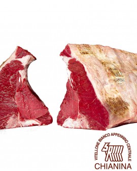 Lombo intero di Chianina IGP in scatola - 32 Kg - frollatura 7gg - Macelleria Carni IGP Certificate