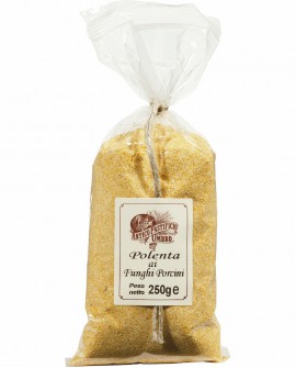 Polenta istantanea ai funghi Porcini 250 gr - Antico Pastificio Umbro Linea Classica