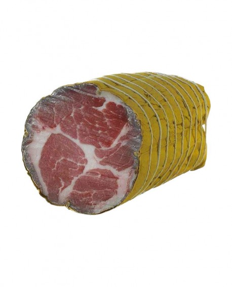 Capocollo artigianale - 2 kg sottovuoto - stagionato 120gg Alta Norcineria - Prosciuttificio Nardi Alvisio